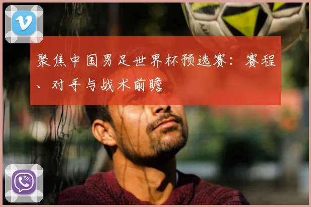 聚焦中国男足世界杯预选赛：赛程、对手与战术前瞻